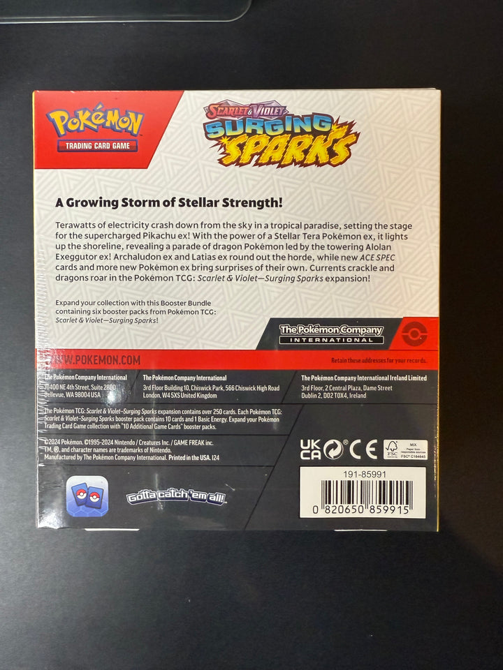 Surging Sparks Sealed Booster Bundle
